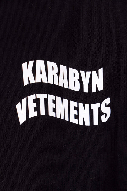 Karabyn Vetements hoodie Black